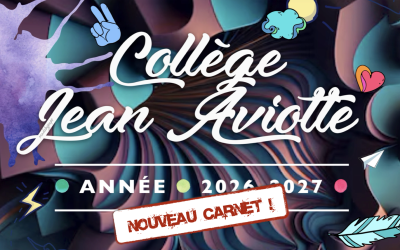 Nouveau CARNET 6.0 & FOURNITURES !
