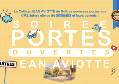 Soirée Portes Ouvertes 2026 pour les CM2