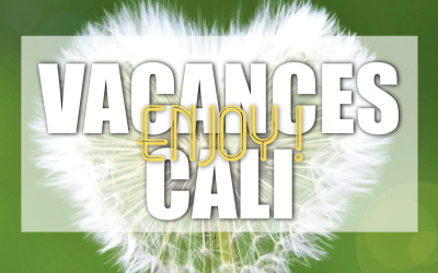 Les vacances de la CALI !