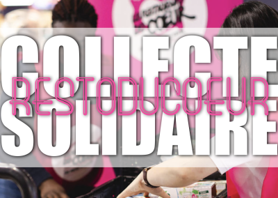 Grande collecte solidaire ! #restoducoeur