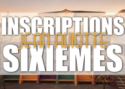 Nos futurs 6e peuvent s&rsquo;inscrire ! Welcome !
