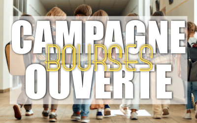 📢 Ouverture de la campagne des bourses départementales !